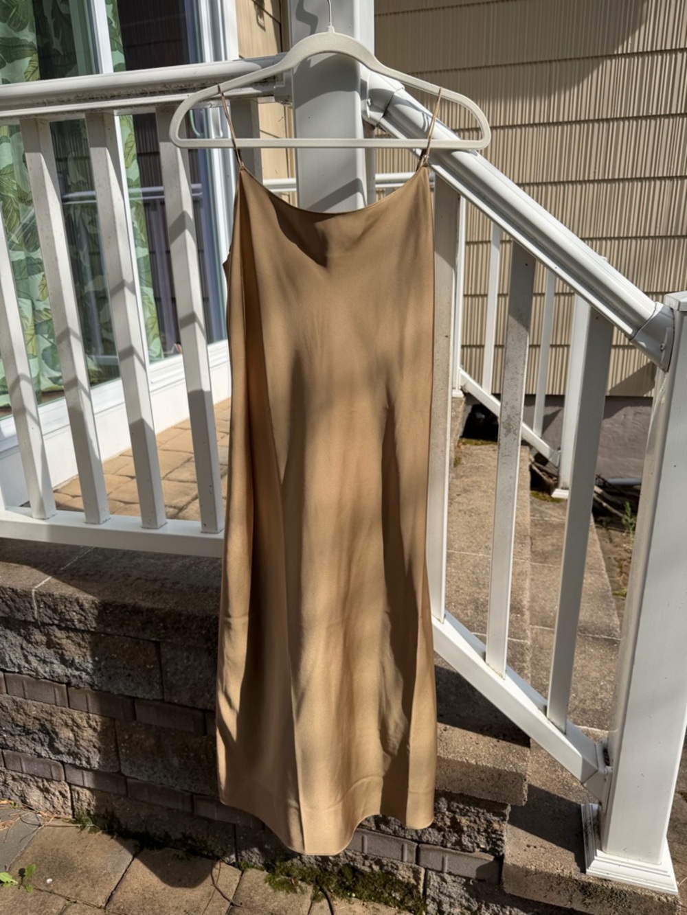 NWOT J.Crew Gwyneth Slip Dress Champagne Sz 6 - Picture 2 of 9
